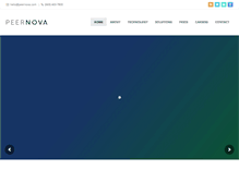 Tablet Screenshot of peernova.com